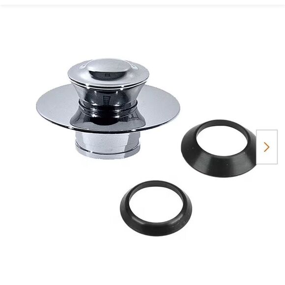 Danco EZ Drain Cover in Chrome Finish - Picture 2 of 7